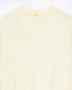 Pull Col Rond En Cachemire Brosse