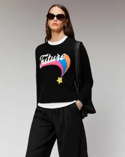 Pull Col Rond Future Etoile Filante Leger