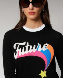 Pull Col Rond Future Etoile Filante Leger
