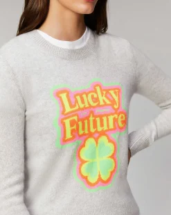 Pull Col Rond Lucky Future Leger
