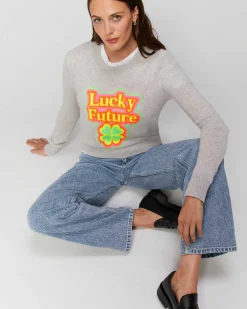 Pull Col Rond Lucky Future Leger