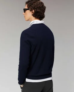 Pull Col Rond Motif Future