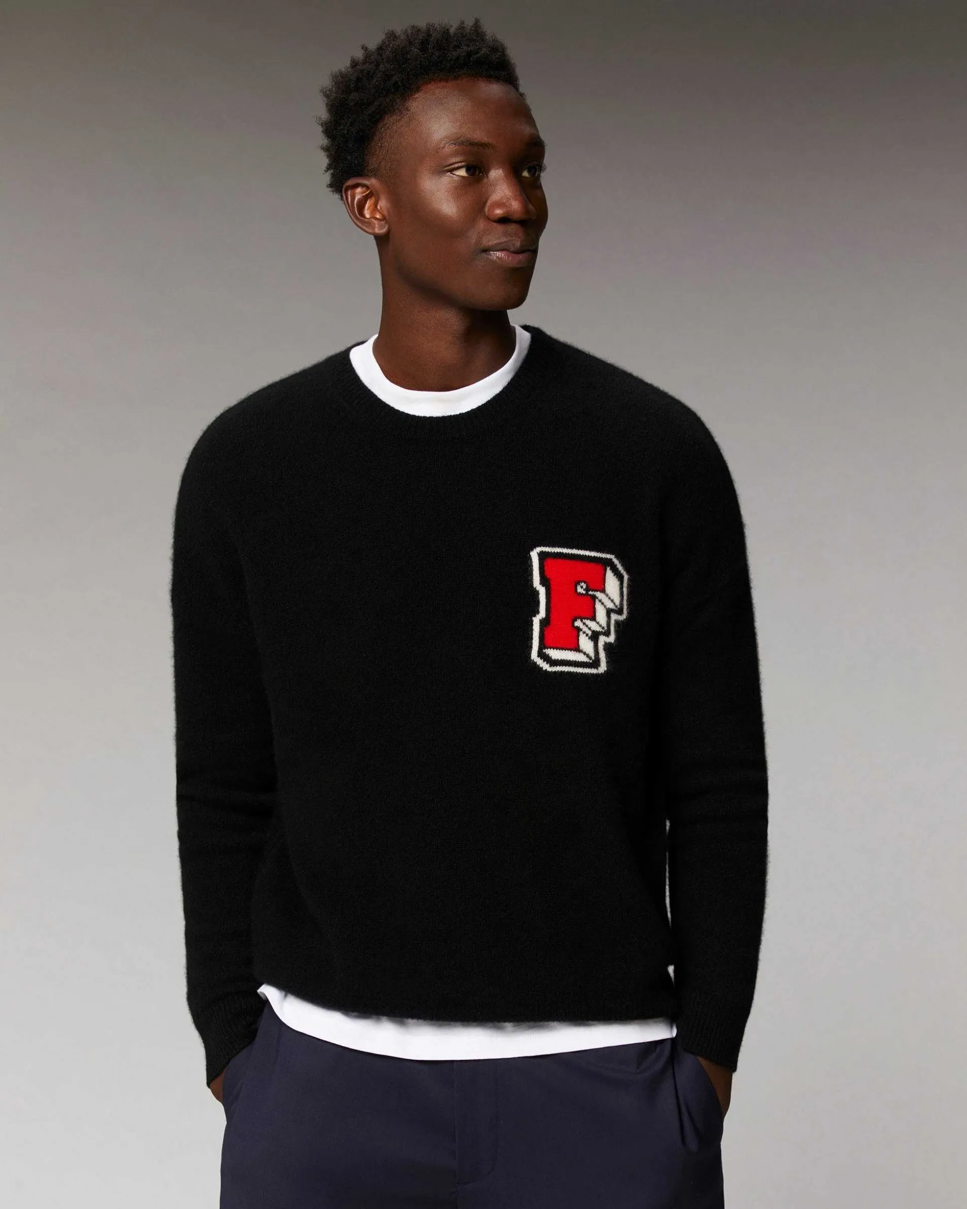 Pull Col Rond Oversize