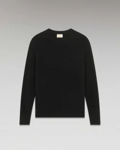 Pull Col Rond Oversize Leger