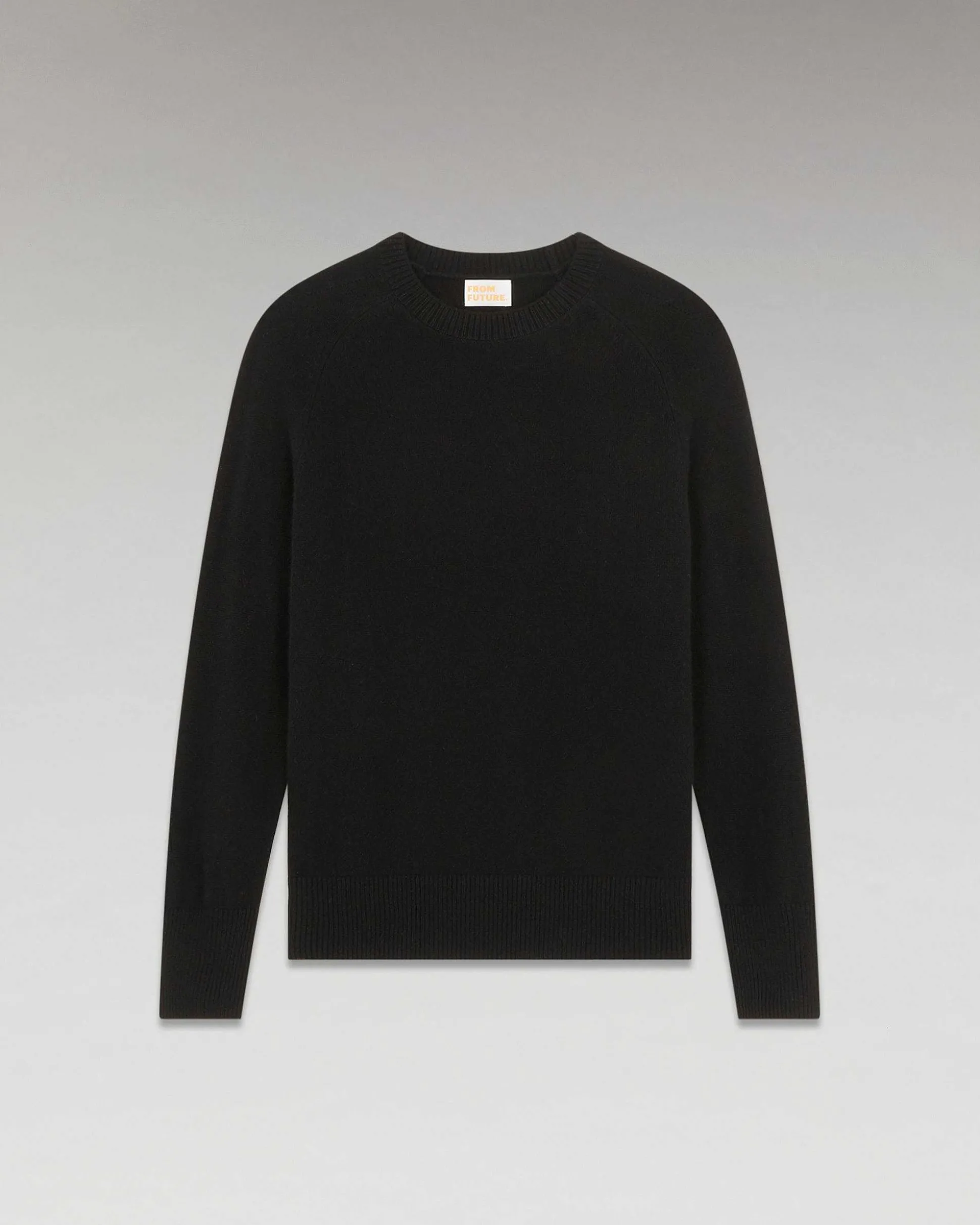 Pull Col Rond Oversize Leger