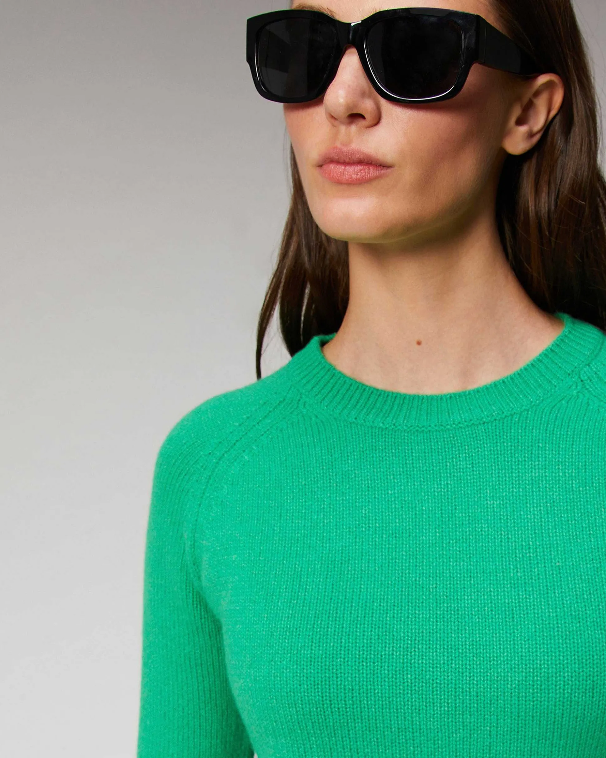 Pull Col Rond Raglan