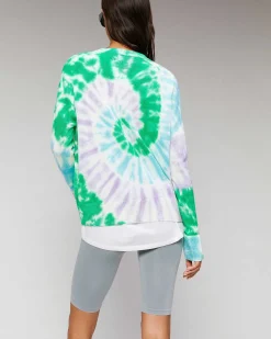 Pull Col Rond Tie And Dye