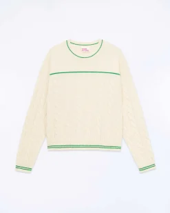 Pull Col Rond Torsades Future