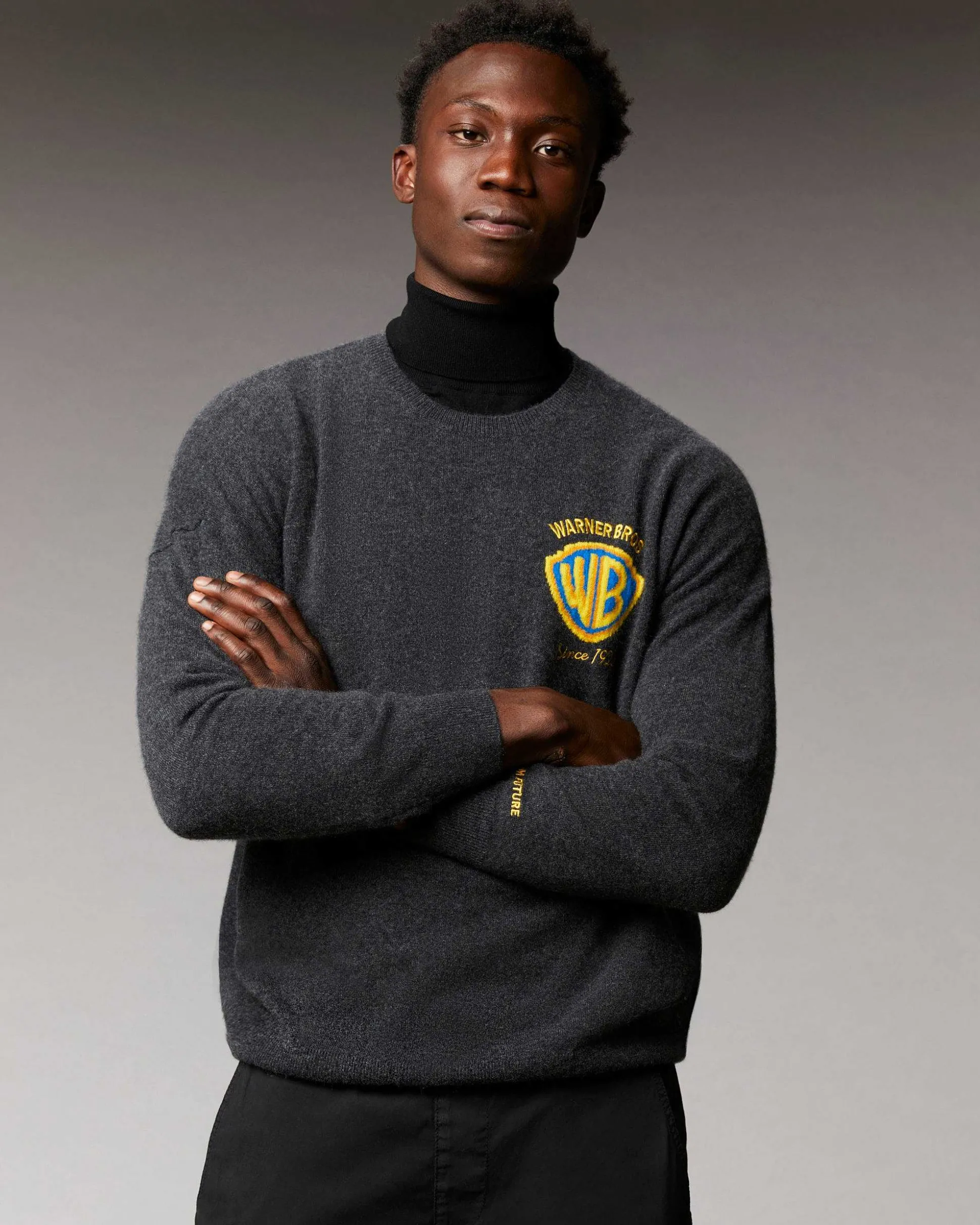 Pull Col Rond Warner