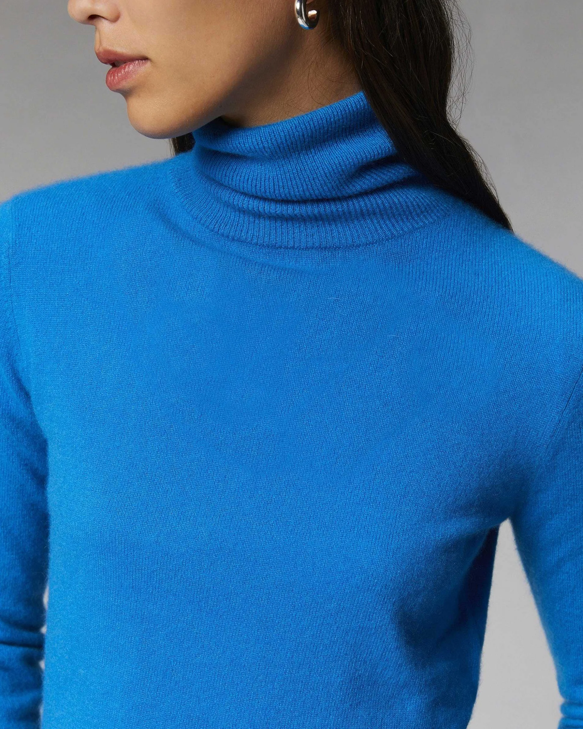 Pull Col Roule Basique