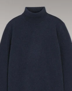 Pull Col Roule Basique