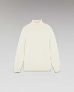 Pull Col Roule Basique Epais