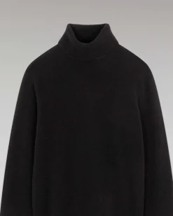 Pull Col Roule Basique Epais