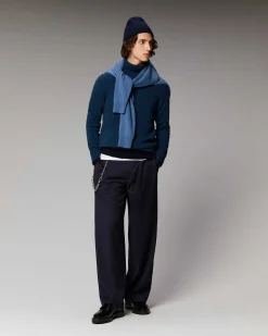 Pull Col Roule Manches Marteau