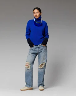 Pull Col Roule Oversize