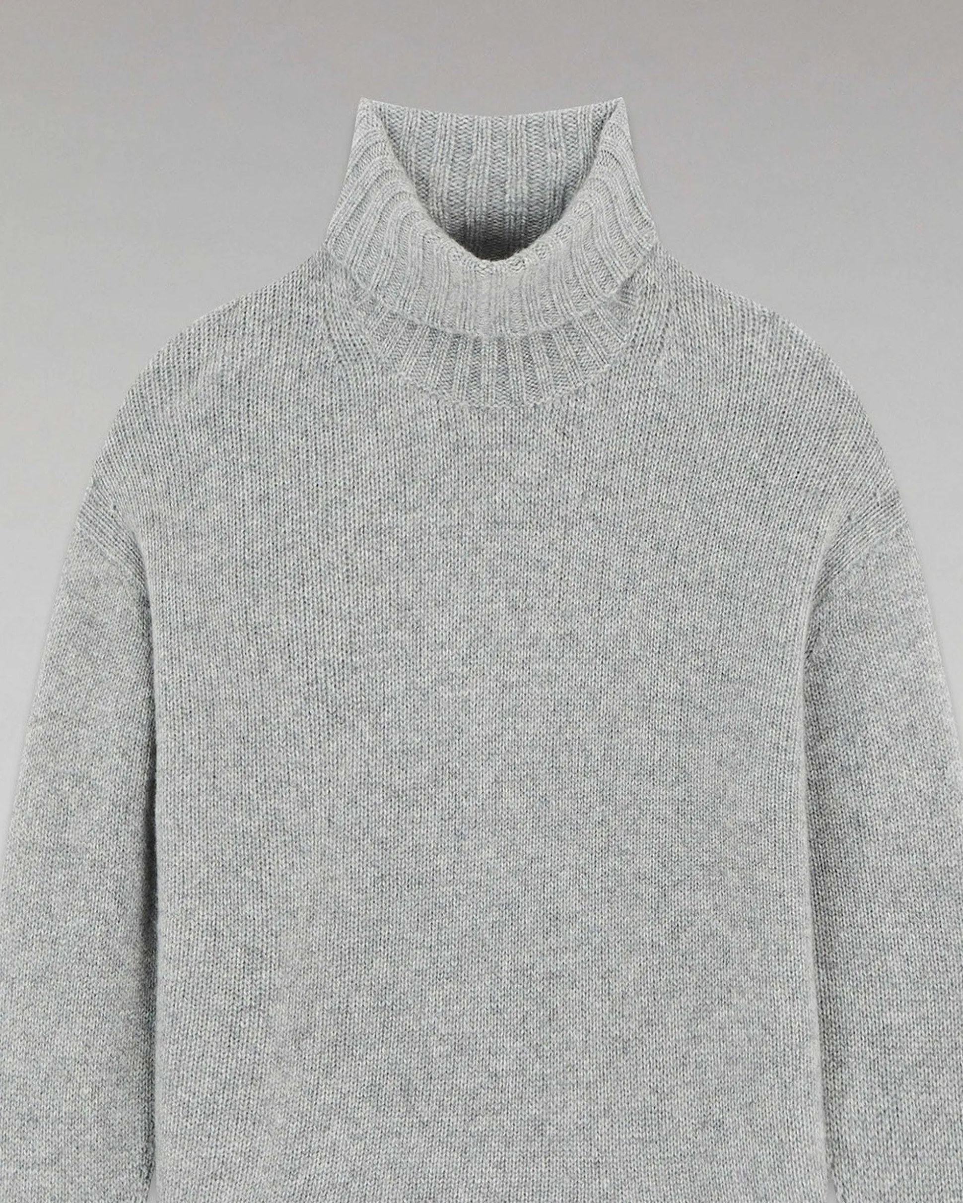 Pull Col Roule Oversize