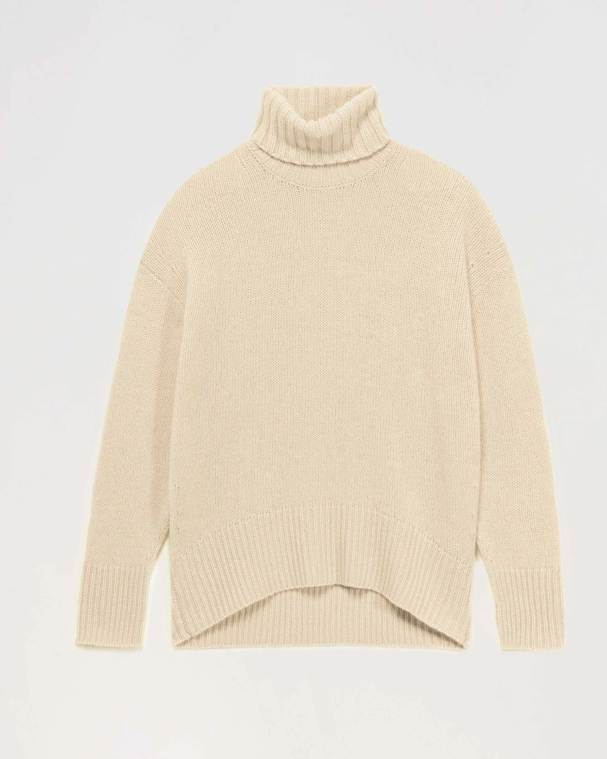 Pull Col Roule Oversize