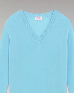 Pull Col V Oversize Leger