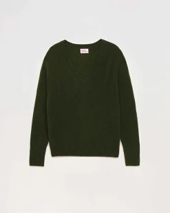 Pull Col V Oversize Leger