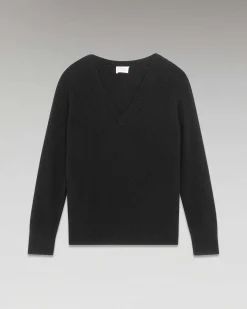 Pull Col V Oversize Leger