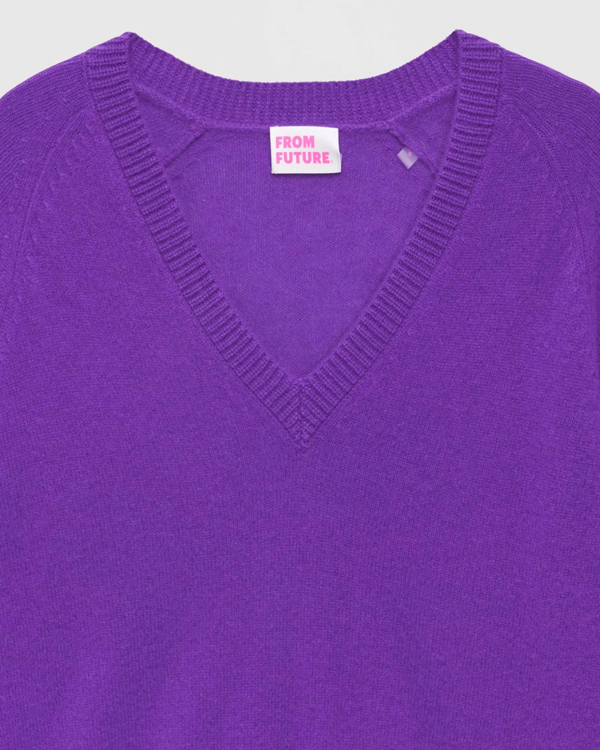 Pull Col V Oversize Leger