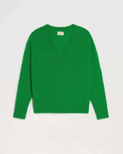 Pull Col V Oversize Leger