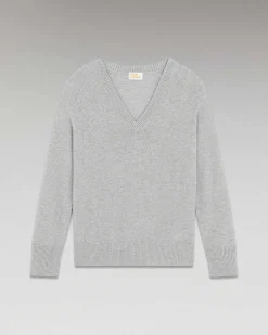 Pull Col V Oversize Leger