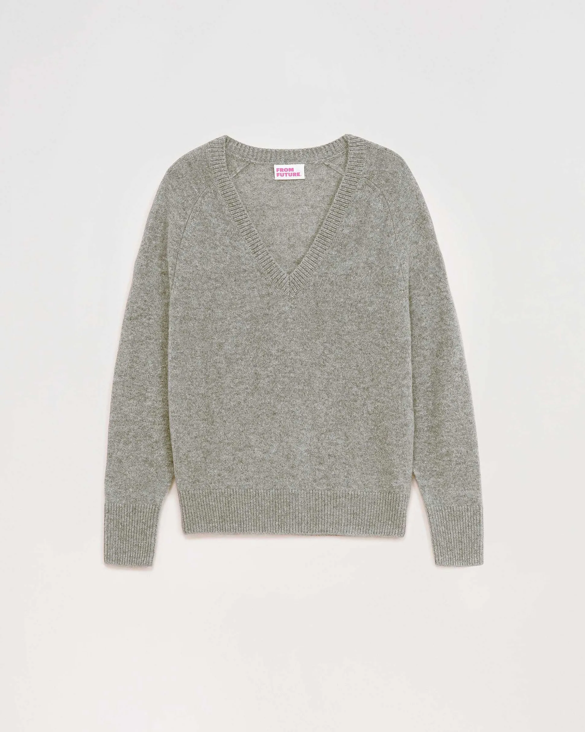 Pull Col V Oversize Leger