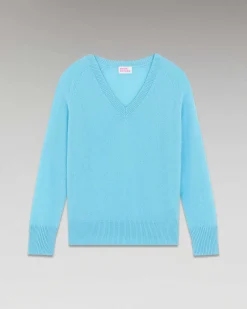 Pull Col V Oversize Leger