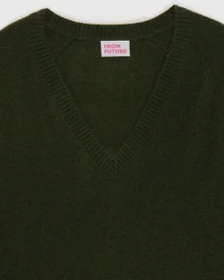 Pull Col V Oversize Leger