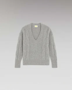 Pull Col V Torsades Epais