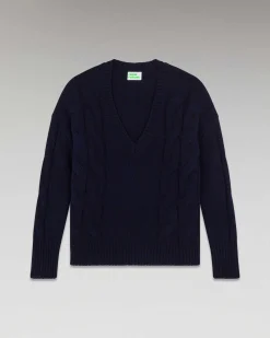 Pull Col V Torsades Epais