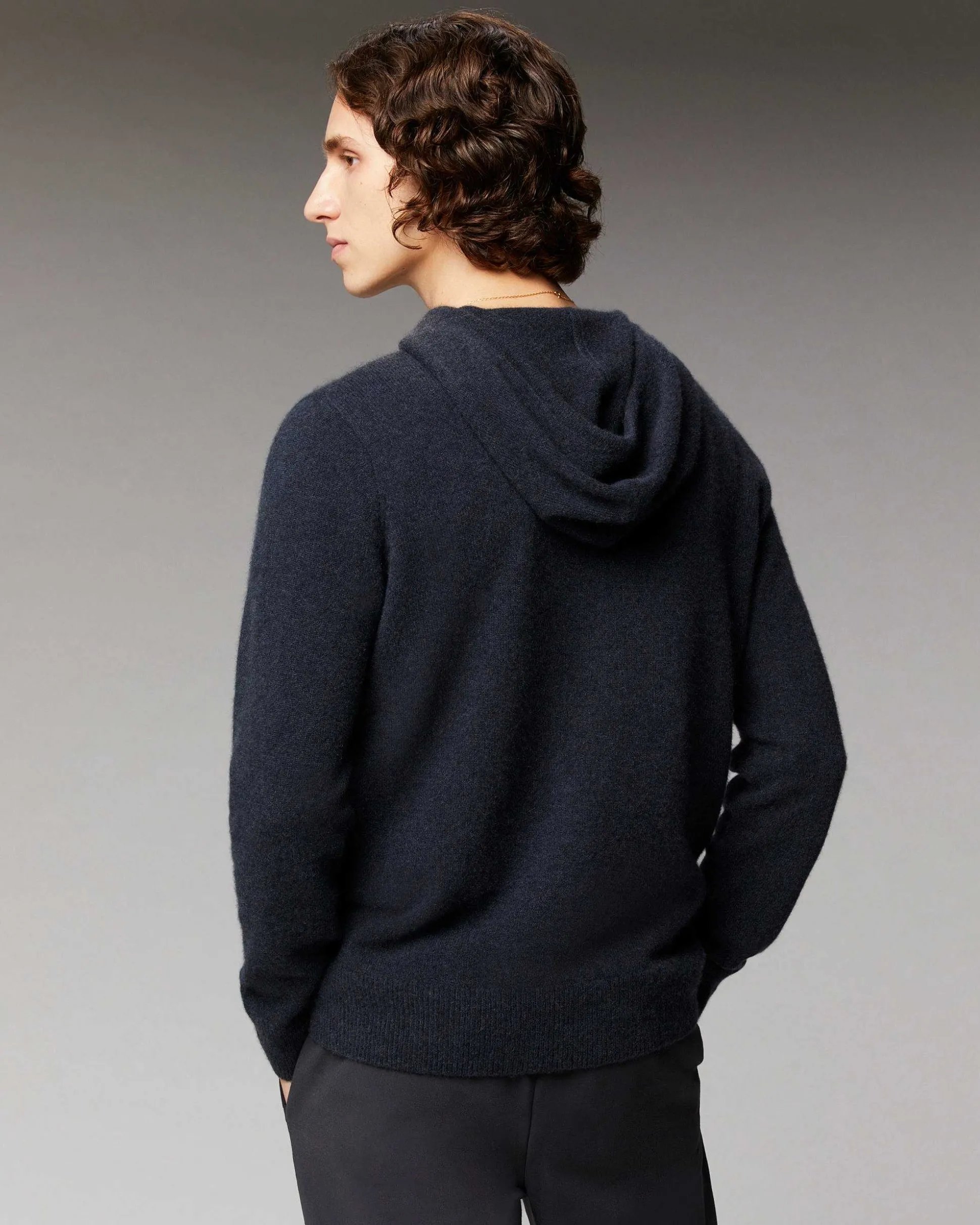 Pull Hoodie Coeur Leger