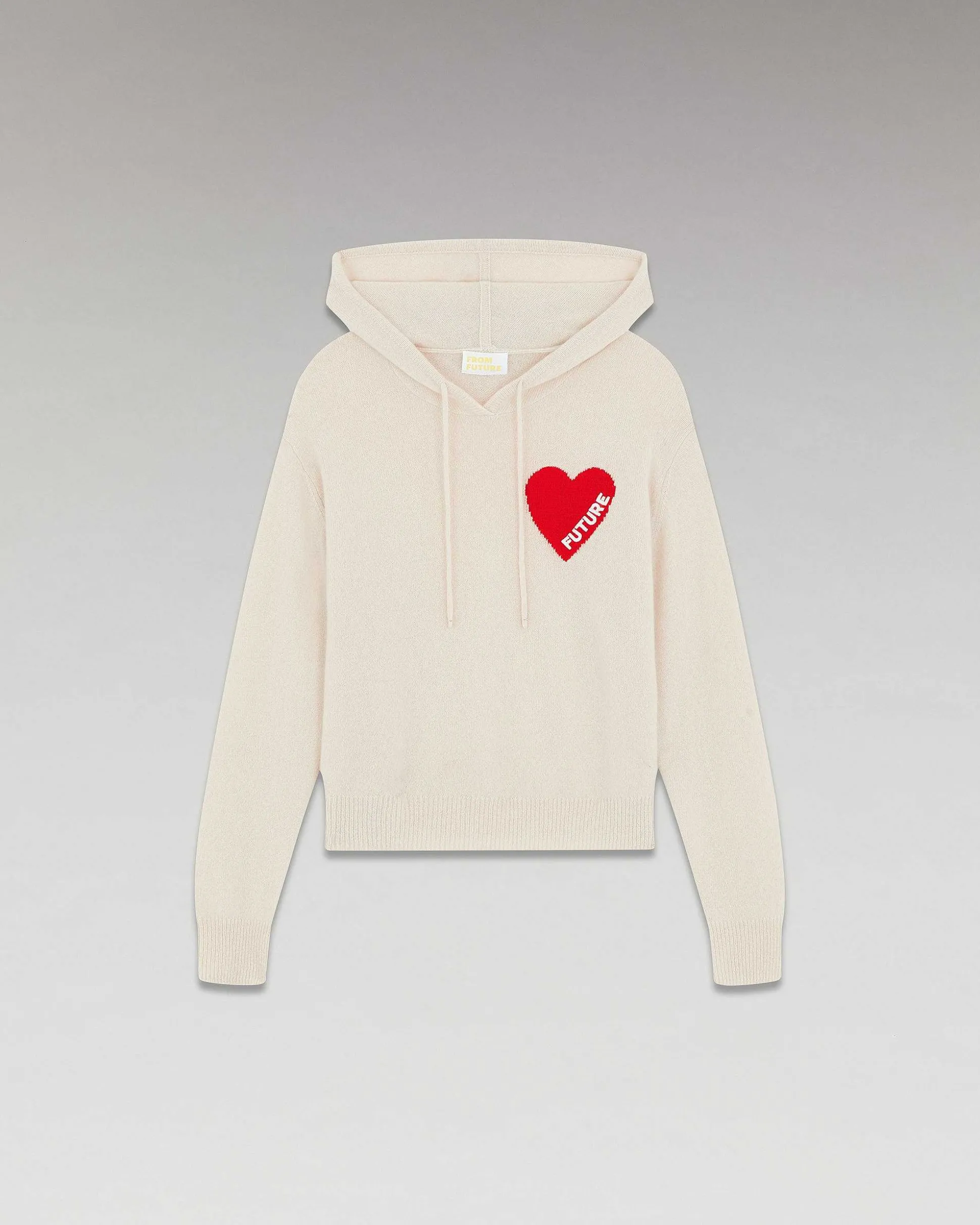 Pull Hoodie Coeur Leger