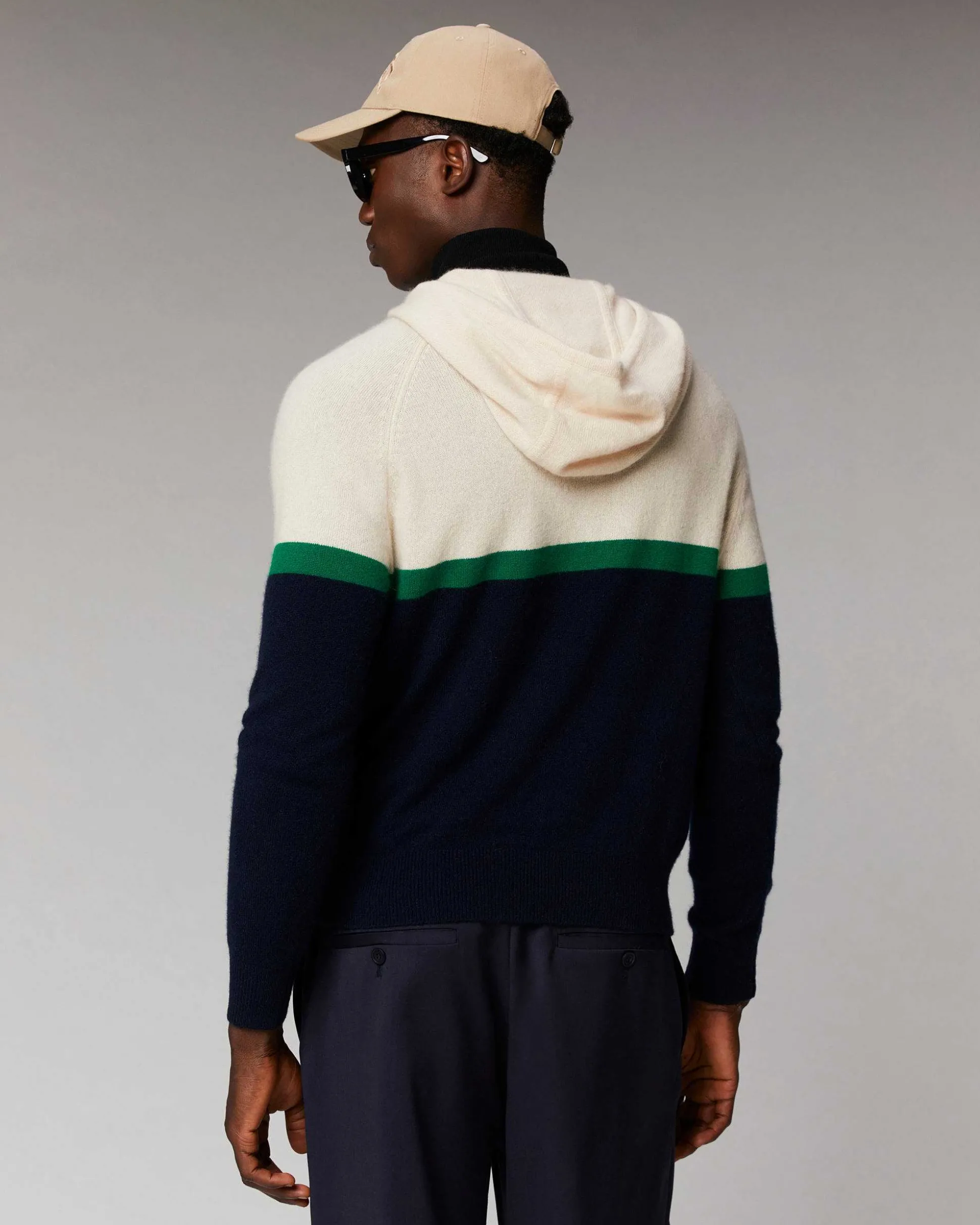 Pull Hoodie Color Block