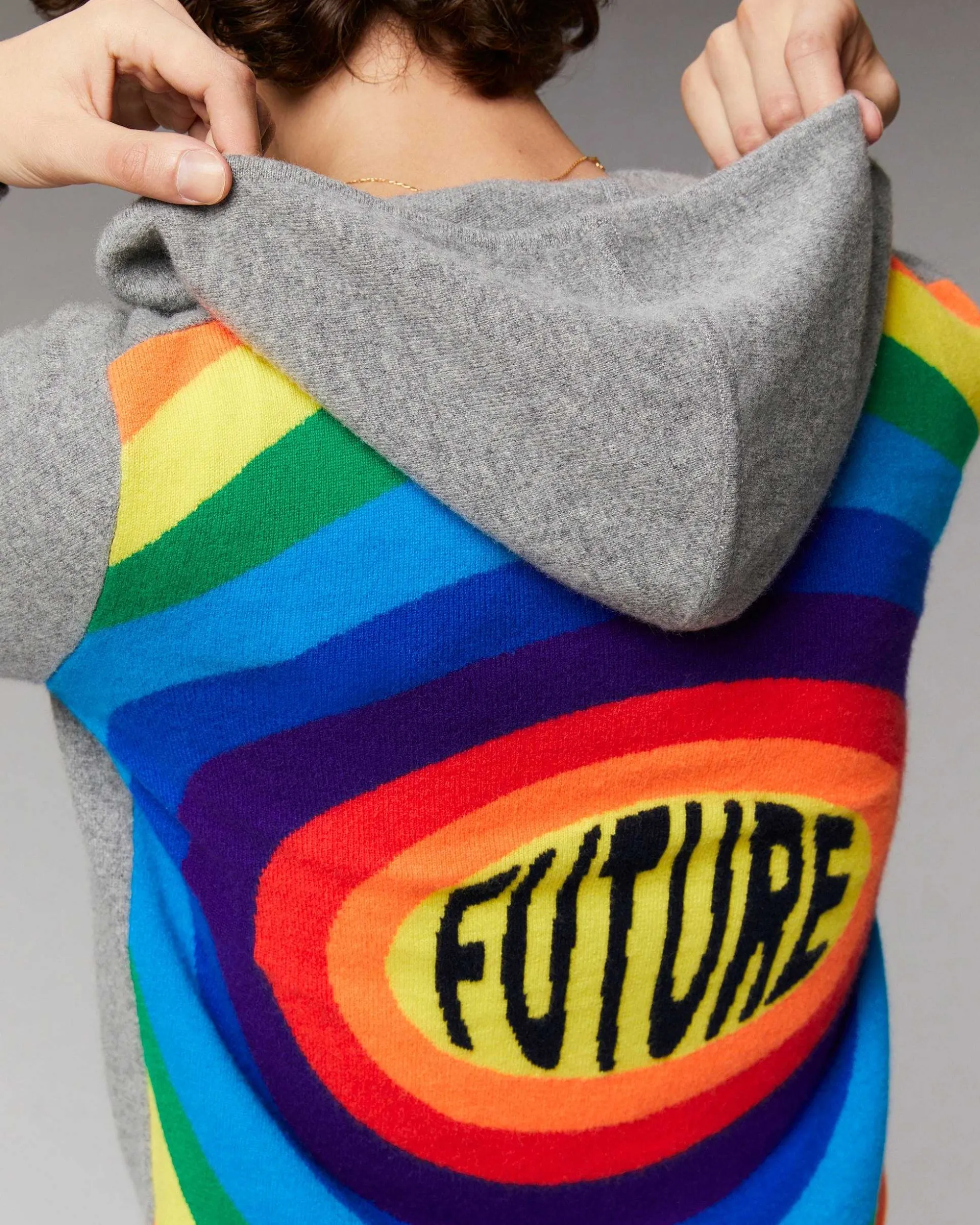 Pull Hoodie Dos Multicolore Future