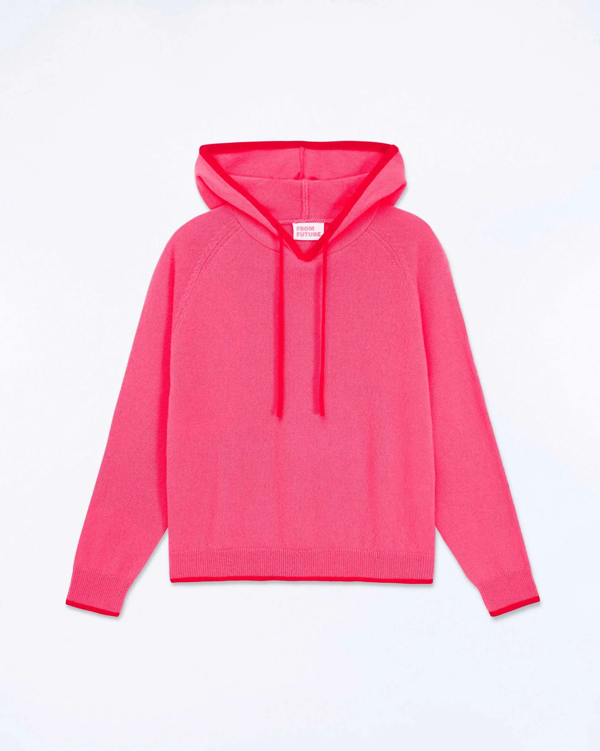 Pull Hoodie Oversize Liserets Contrastes