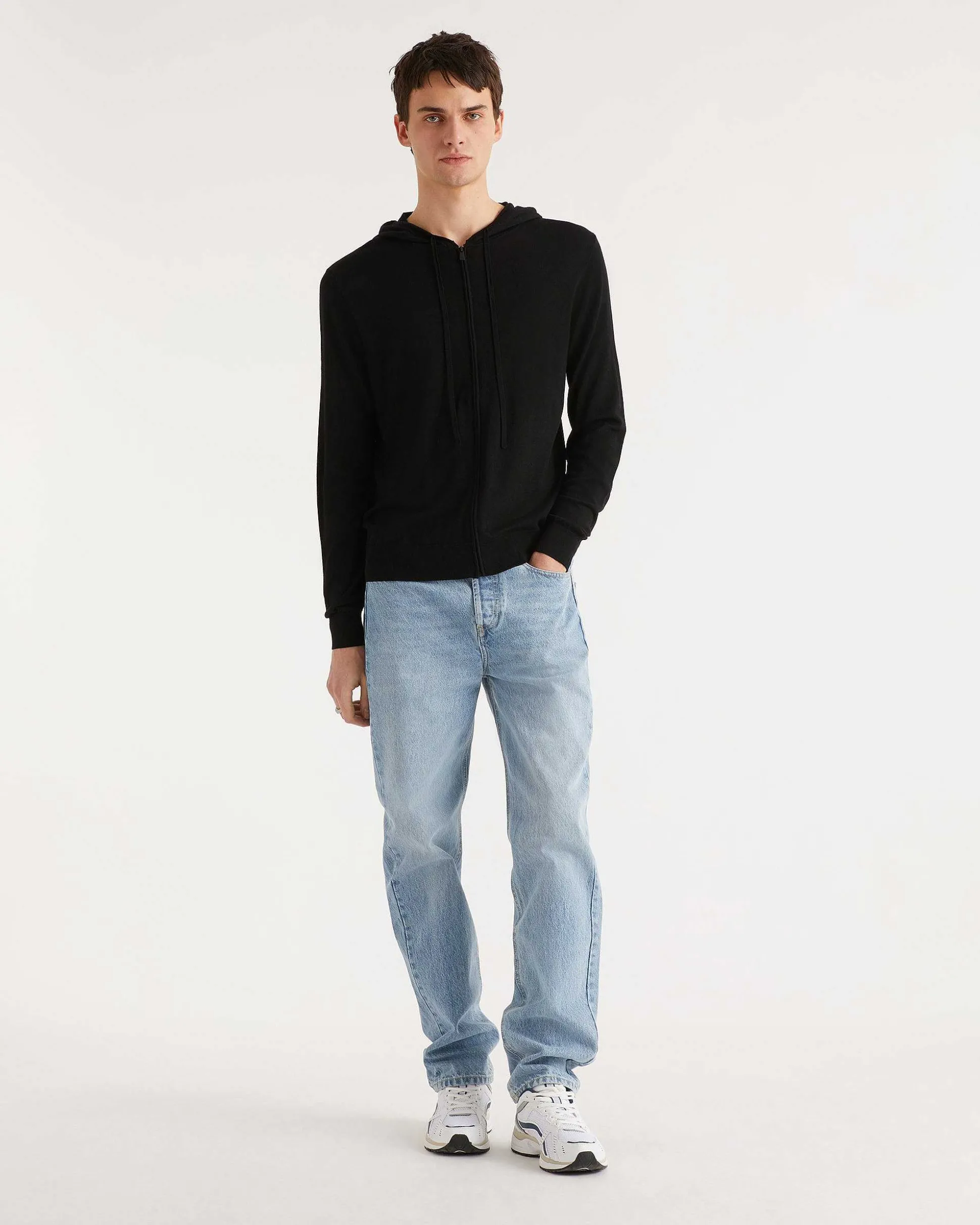 Pull Hoodie Zippe Uni