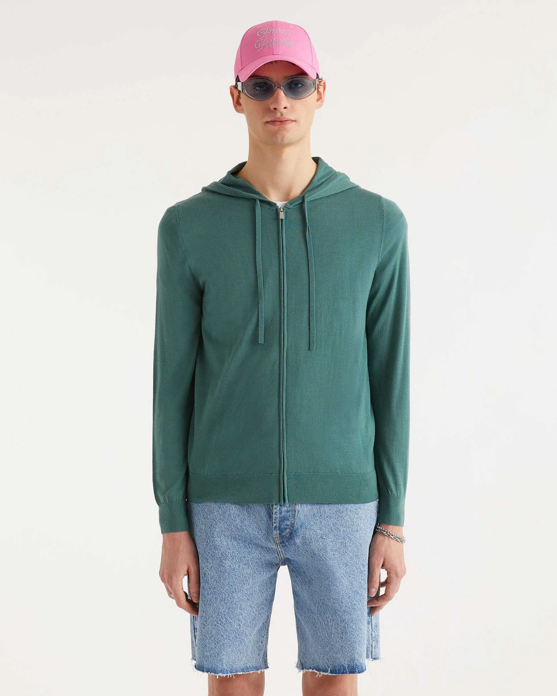 Pull Hoodie Zippe Uni