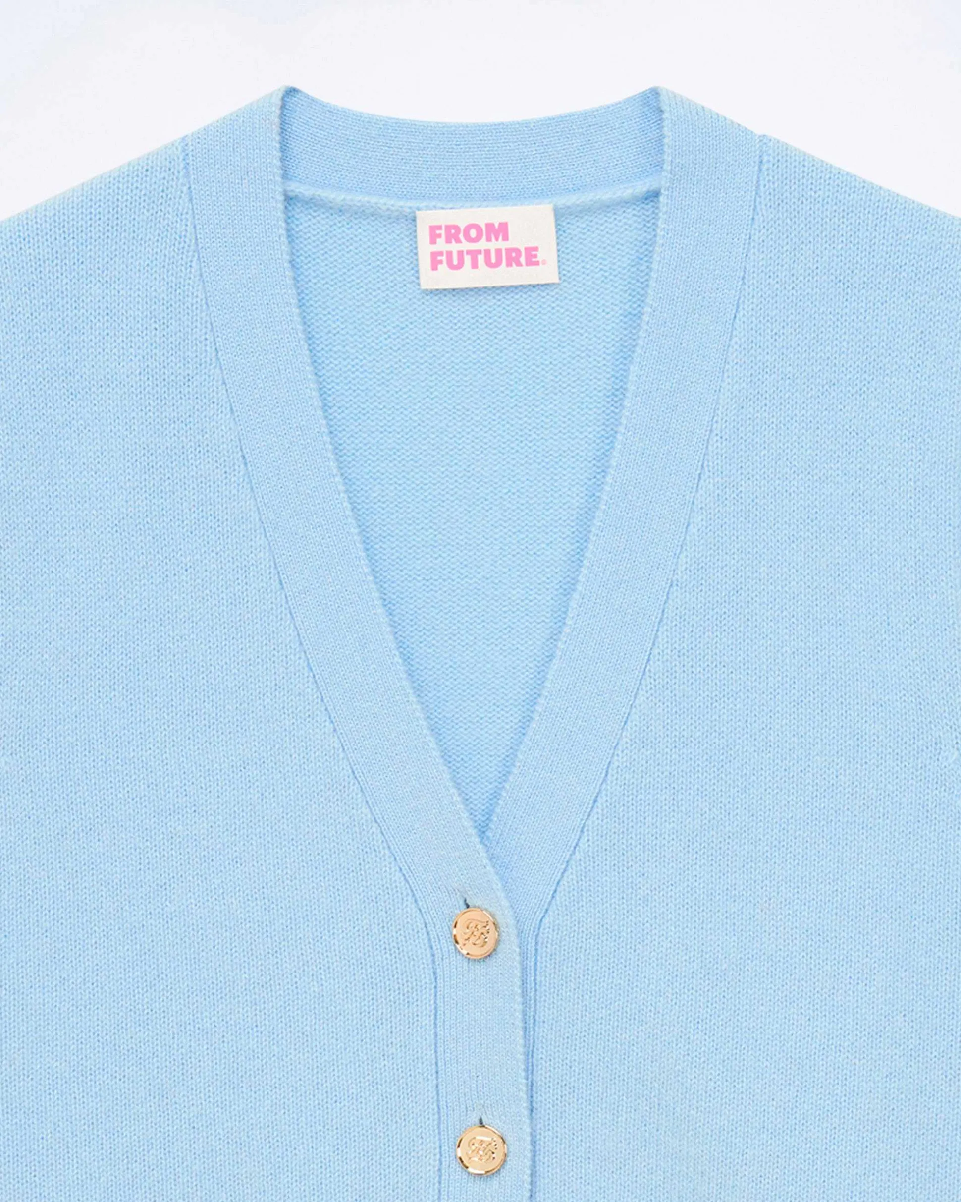 Pull Sans Manche Boutons Bijoux