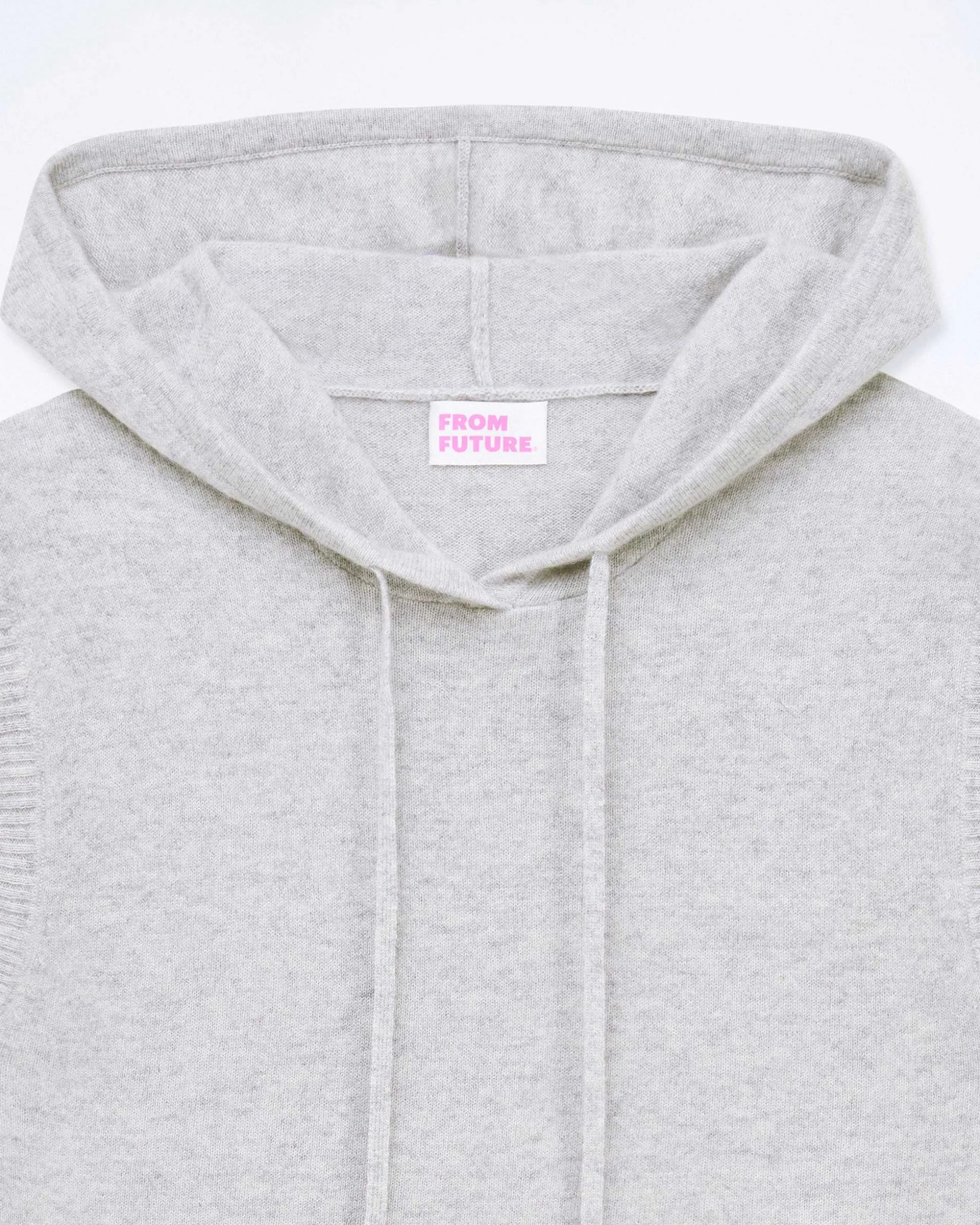 Pull Sans Manche Capuche