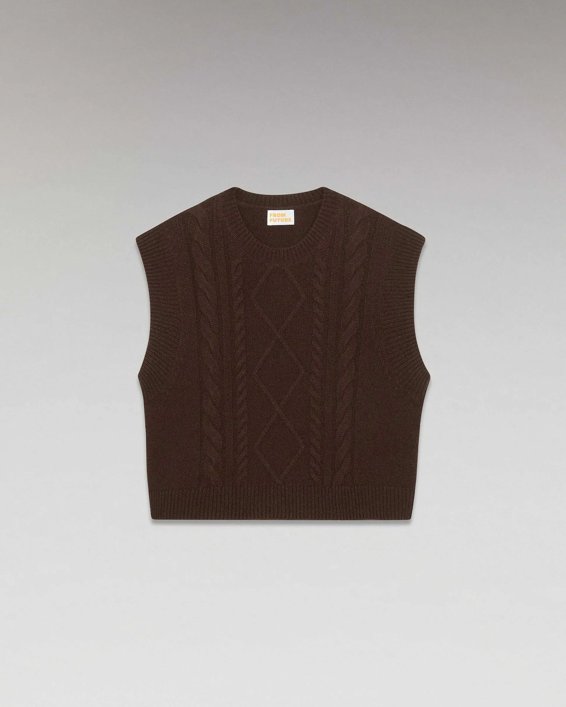 Pull Sans Manche Torsades