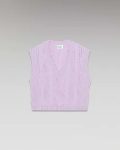 Pull Sans Manche Torsades