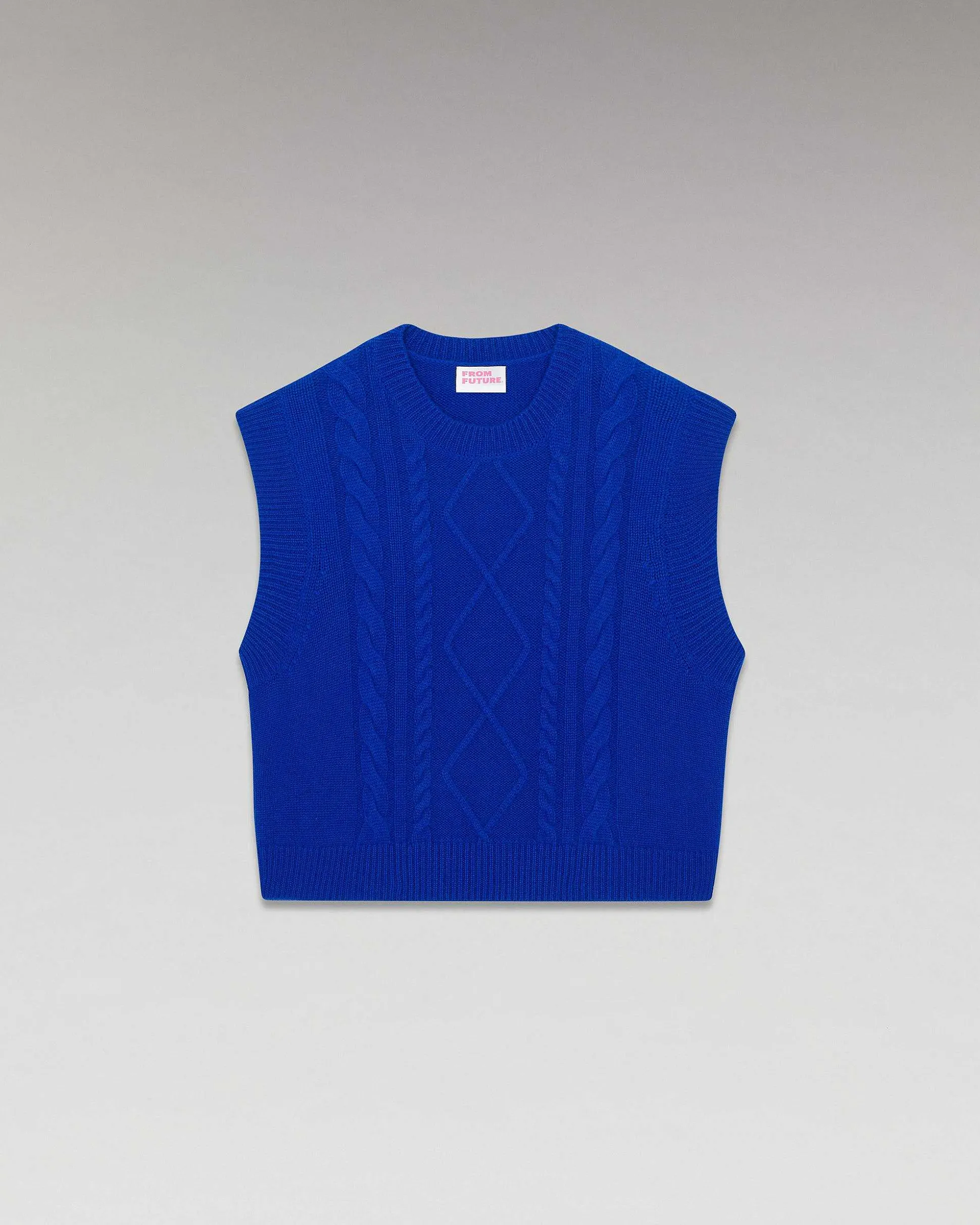 Pull Sans Manche Torsades