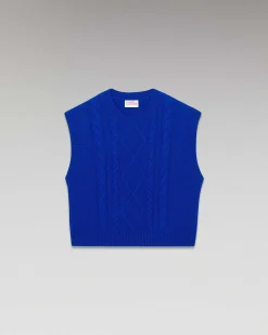 Pull Sans Manche Torsades