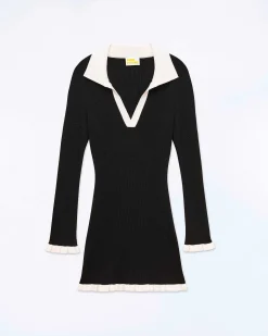 Robe Courte Manche Longue