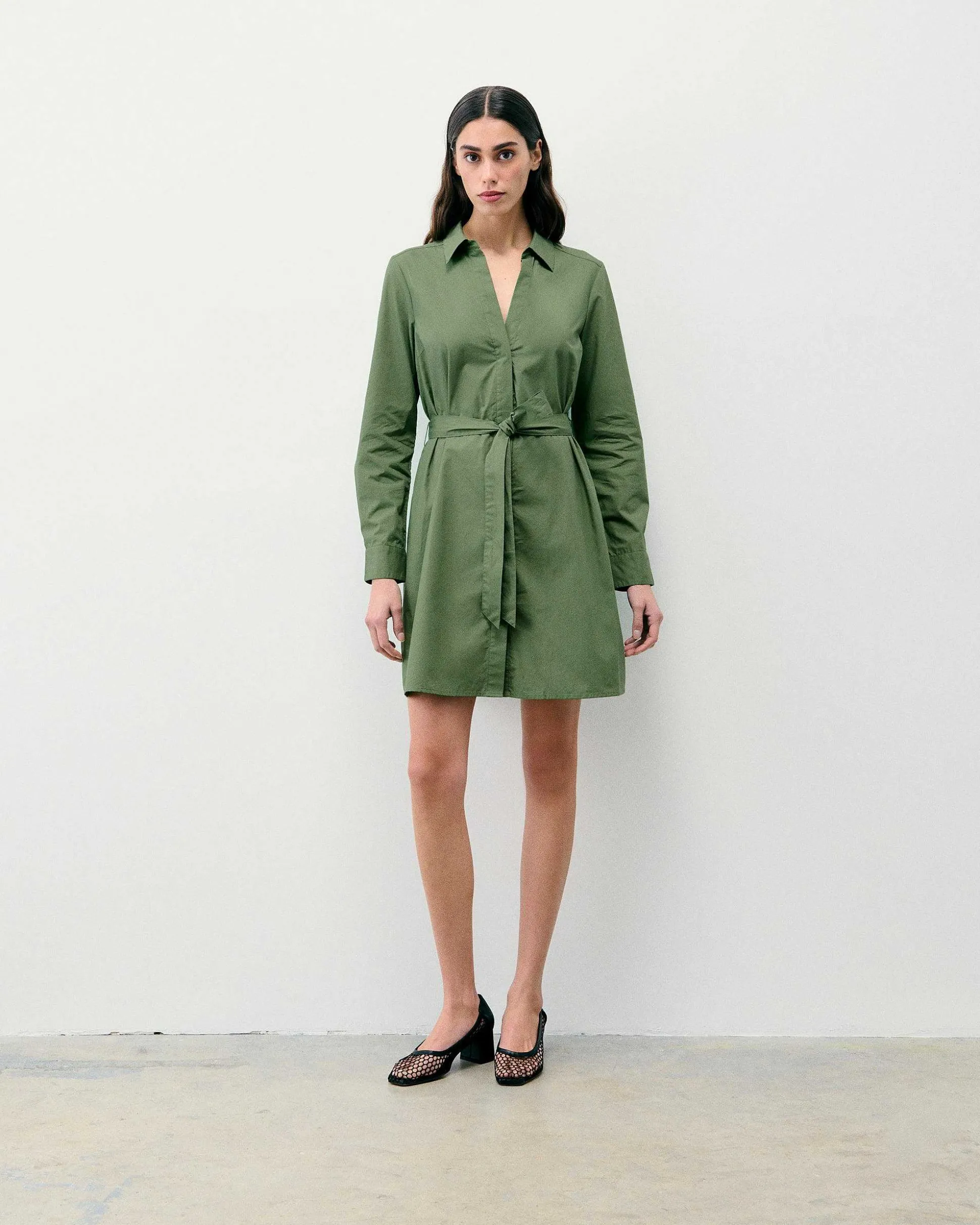 Robe Courte Manche Longue Alba