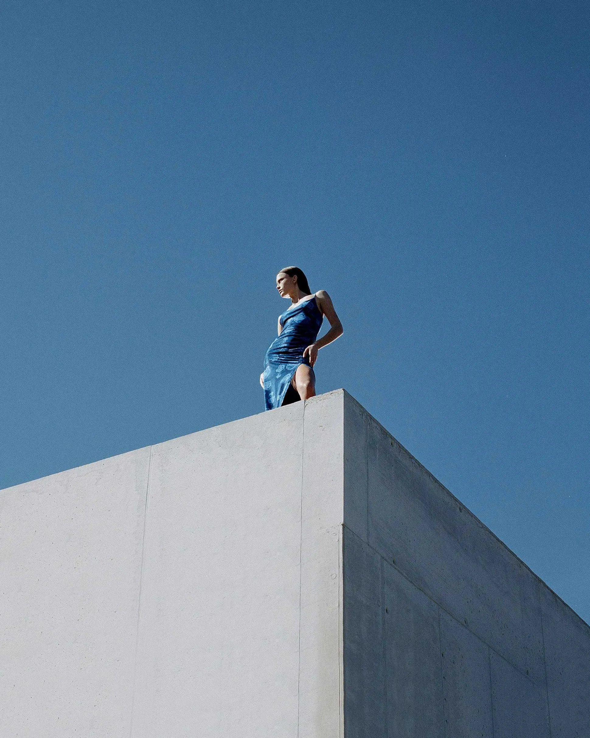 Robe Longue Bretelles Fines Mesh