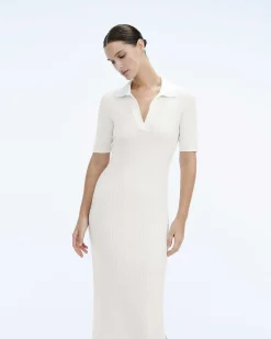 Robe Longue Manche Courte