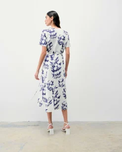 Robe Longue Manche Courte Evie